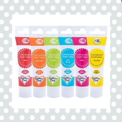 Χρώματα σε Gel Rainbow Dust Pro-Gel 25g