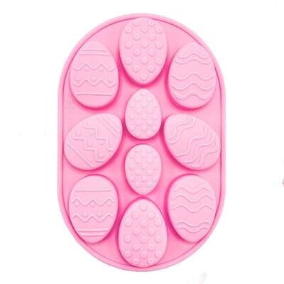 SALE!!! Happy Sprinkles Mould -EGGS - Καλούπι Σιλικόνης για 10 Αυγά σε διάφορα σχέδια και μεγέθη