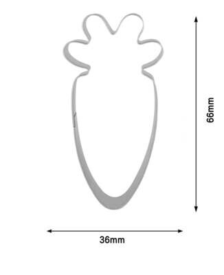 SALE!!! Happy Sprinkles Cookie Cutter -CARROT- Κουπ πατ Καρότο