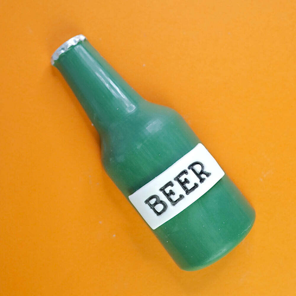 Sweet Stamp Cake Mould -BEER BOTTLE -Large - Πλαστικό καλούπι Μπουκάλι Μπύρας
