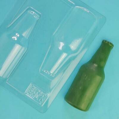 Sweet Stamp Cake Mould -BEER BOTTLE -Large - Πλαστικό καλούπι Μπουκάλι Μπύρας