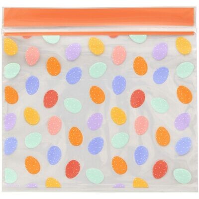 Wilton Easter Treat Bags EGGS 20τεμ - Σακουλάκια για γλυκά με Αυγά επανασφραγιζόμενα