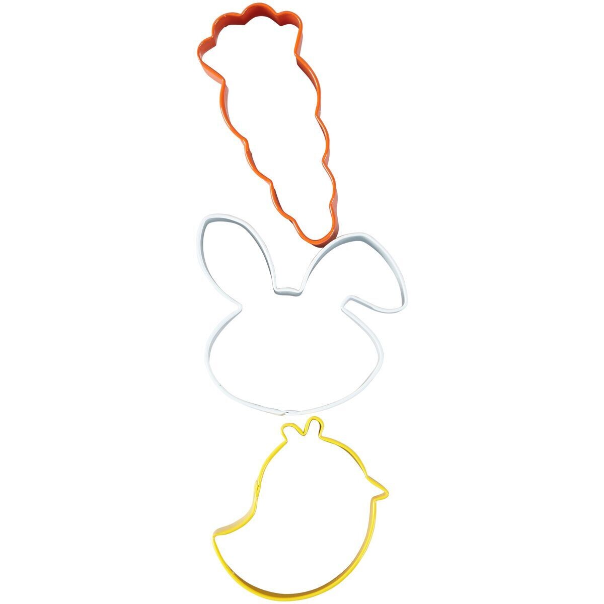 Wilton Easter Whimsical Cookie Cutter -CARROT, BUNNY, CHICK  -Σετ 3τεμ Κουπ πατ με Πασχαλινό Θέμα