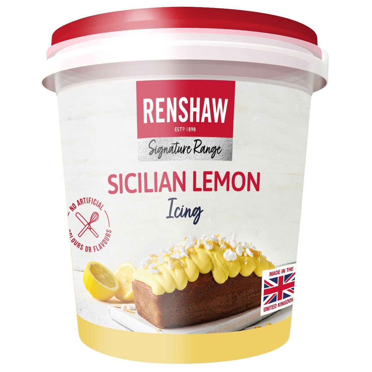 Renshaw Sicilian Lemon Icing 400g - Γλάσο Λεμονιού