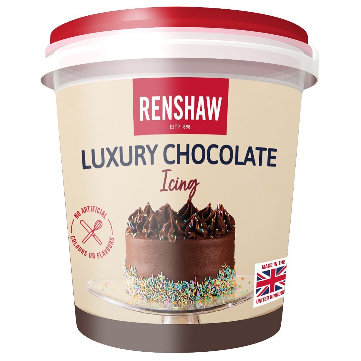 Renshaw Luxury Chocolate Icing 400g - Γλάσο Σοκολάτας