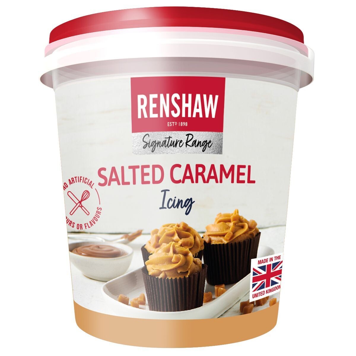 Renshaw Salted Caramel Icing 400g - Γλάσο Αλατισμένης Καραμέλας