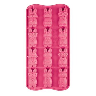 SALE!!! ScrapCooking Silicone Chocolate Mould -FUNNY BUNNY - Καλούπι Σιλικόνης για Σοκολατένια Λαγουδάκια