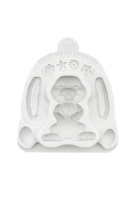 Katy Sue Silicone Mould -EASTER BUNNY -Καλούπι Σιλικόνης Πασχαλινό Λαγουδάκι