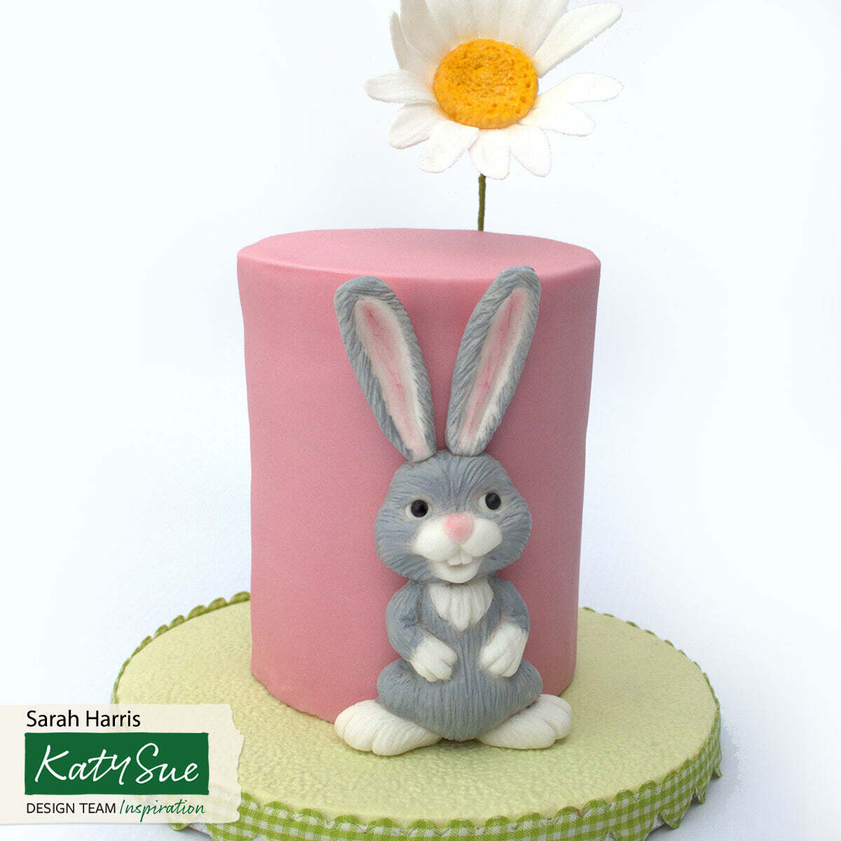 Katy Sue Silicone Mould -EASTER BUNNY -Καλούπι Σιλικόνης Πασχαλινό Λαγουδάκι