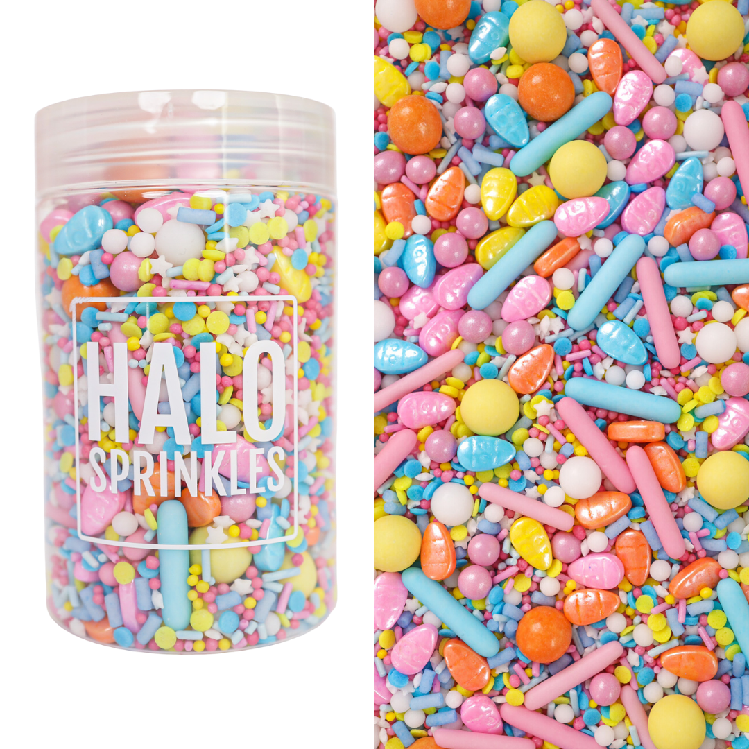 Halo Sprinkles MIX -EGGSELLENT 125γρ - Μείγμα ζαχαρωτών Πασχαλινό με Χρωματιστά Αυγά