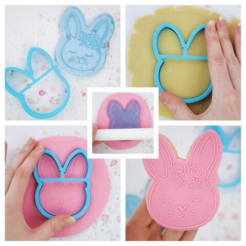 Sweet Stamp- -OUTboss Stamp &#39;n Cut Mini -EASTER EGGS - Κουπ Πατ και Μίνι Σφραγίδες Πασχαλινά Αυγά