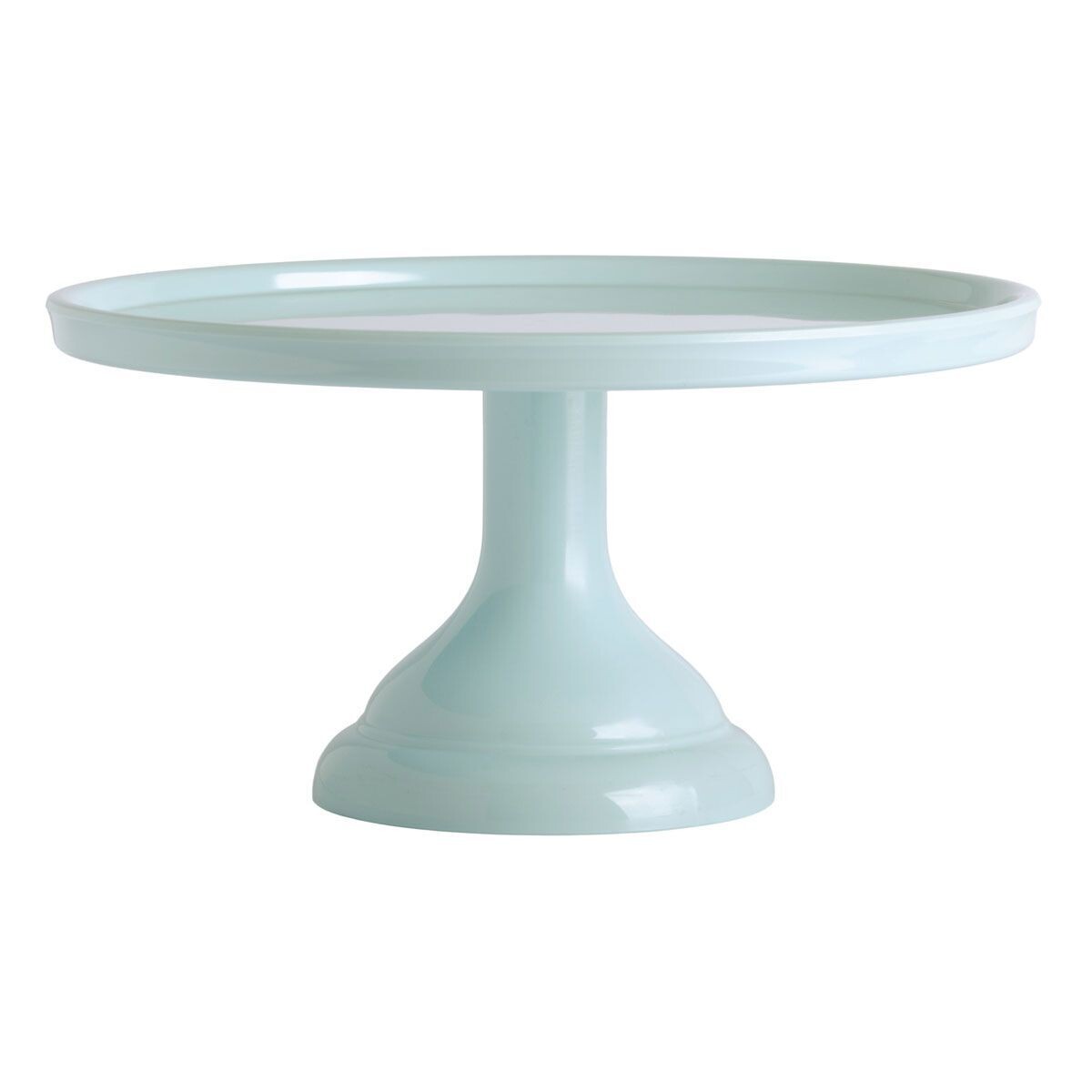 Melamine Cake Stand -SMALL VINTAGE BLUE - Μικρή Βάση Για Τούρτα από Μελαμίνη Γαλάζια- 24εκ