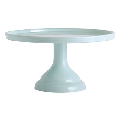 Melamine Cake Stand -SMALL VINTAGE BLUE - Μικρή Βάση Για Τούρτα από Μελαμίνη Γαλάζια- 24εκ ∞∞∞