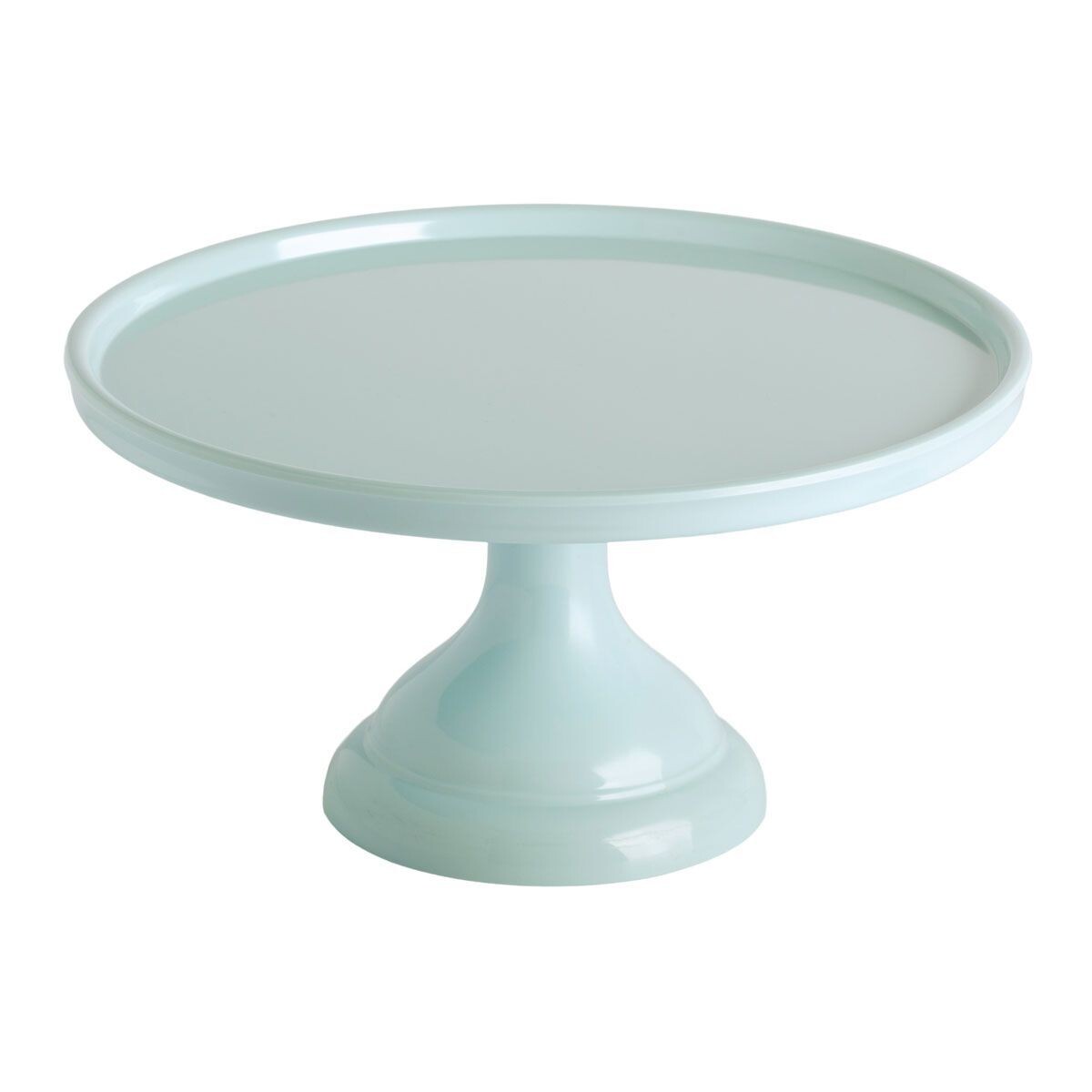 Melamine Cake Stand -SMALL VINTAGE BLUE - Μικρή Βάση Για Τούρτα από Μελαμίνη Γαλάζια- 24εκ
