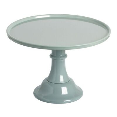 Melamine Cake Stand -LARGE SAGE GREEN - Μεγάλη Βάση Για Τούρτα από Μελαμίνη Πράσινο του Φασκόμηλου - 30εκ