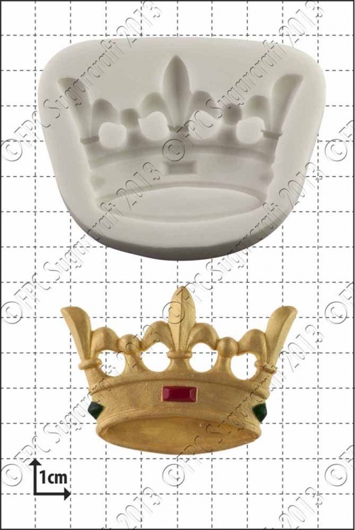 FPC Silicone Mould -CROWN -Καλούπι Σιλικόνης  Στέμμα / κορώνα