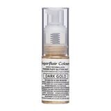 Sugarflair Powder Puff Glitter Dust Pump Spray -DARK GOLD 10g - Βρώσιμο Γκλίτερ σε σπρέι Σκούρο Χρυσό