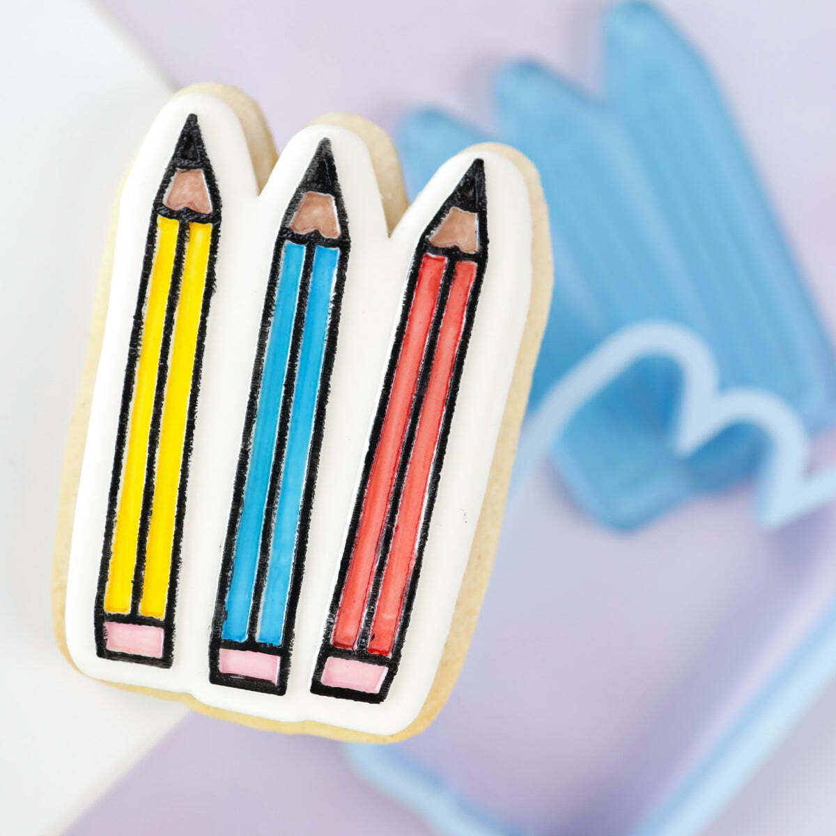 SALE!!! Sweet Stamp -OUTboss Stamp &#39;n Cut -PENCILS- Κουπ Πατ και Σφραγίδα Μολύβια