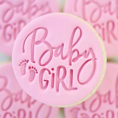 Sweet Stamp -Embosser -BABY GIRL - Σφραγίδα BABY GIRL -DESIGN No.2