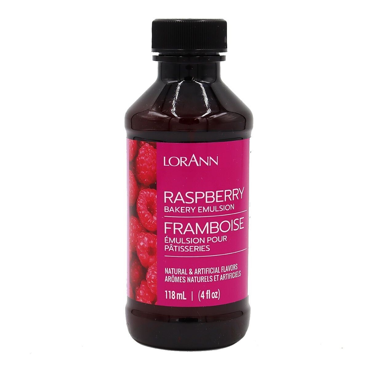 Lorann Bakery Emulsion -RASPBERRY -Γαλάκτωμα Ζαχαροπλαστικής Βατόμουρo 118ml