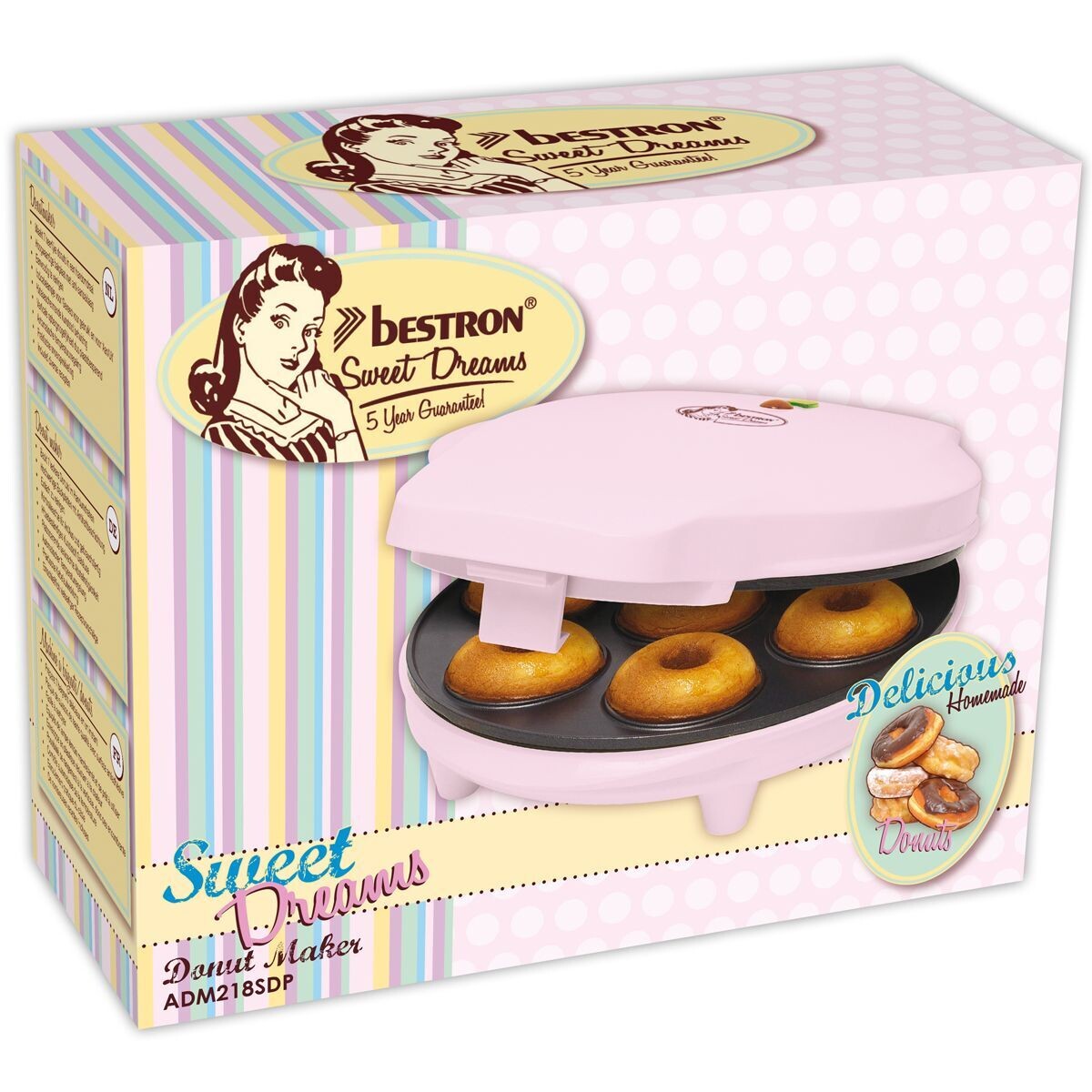 Bestron -Donut Maker - Ηλεκτρική Συσκευή για ντόνατς