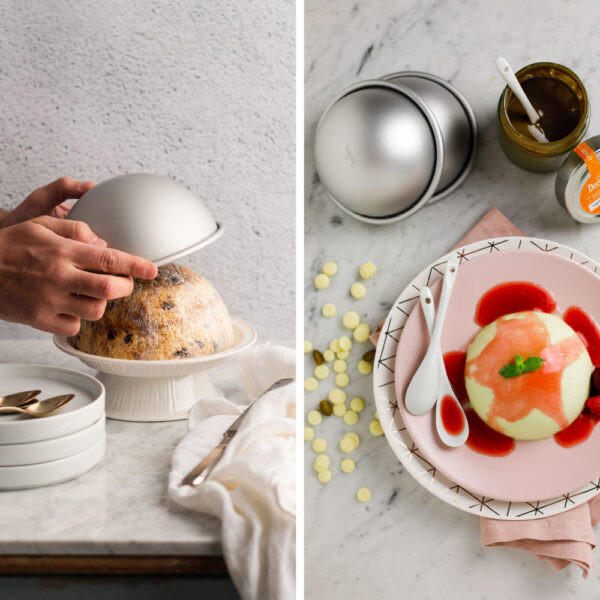 DECORA Baking Tin -Hemisphere Ball Pan -LARGE 24εκ -Μεγάλο Ταψί Ημισφαίριο 1τμχ