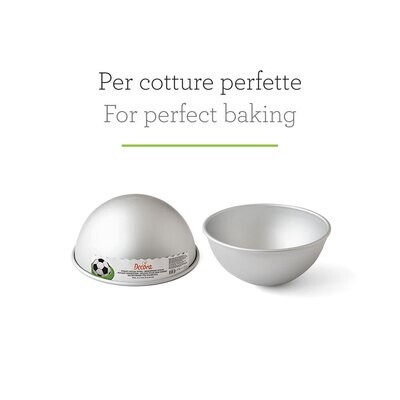 DECORA Baking Tin -Hemisphere Ball Pan -LARGE 24εκ -Μεγάλο Ταψί Ημισφαίριο 1τμχ