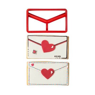 SALE!!! DECORA- Cutters -&#39;SWEET MESSAGES&#39; Envelope - Πλαστικό κουπ πατ Φάκελος