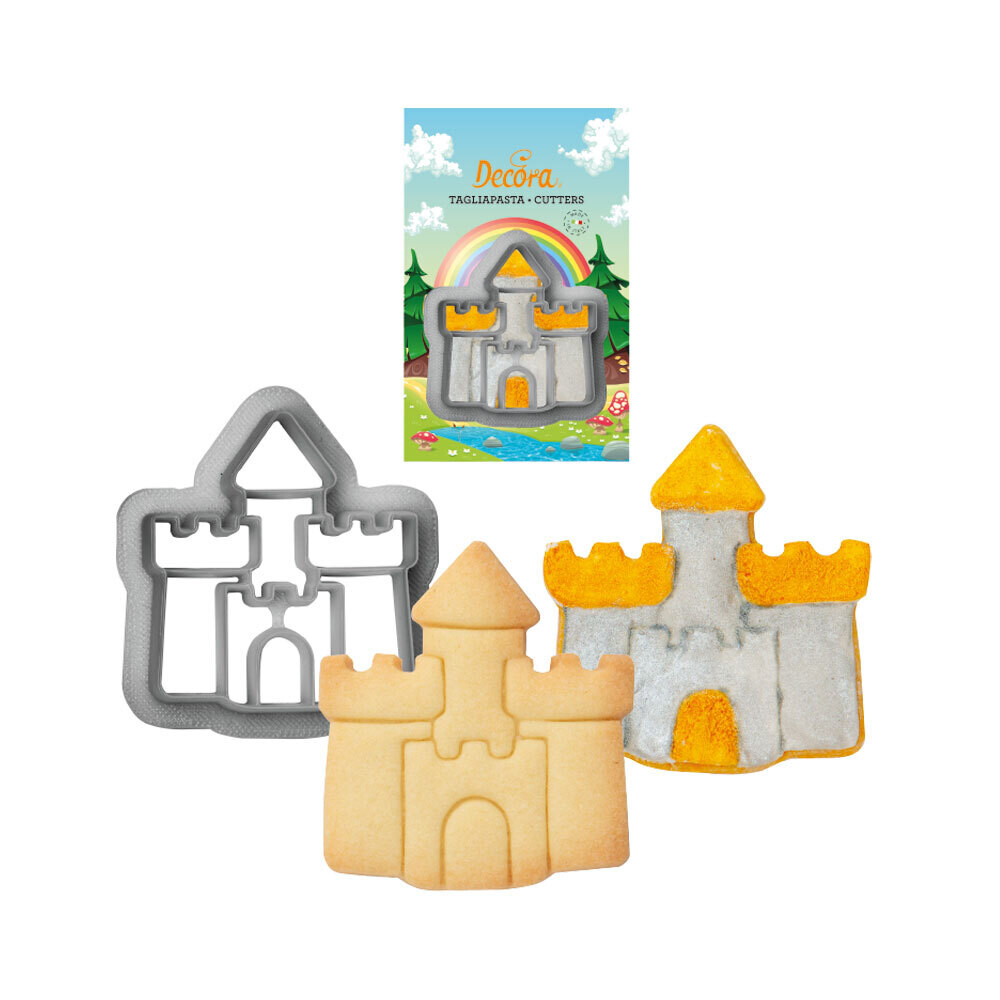 DECORA Cutters -CASTLE - Πλαστικό κουπ πατ Κάστρο