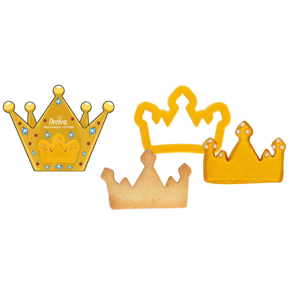 SALE!!! DECORA- Cutters -CROWN - Πλαστικό κουπ πατ Στέμμα / κορώνα