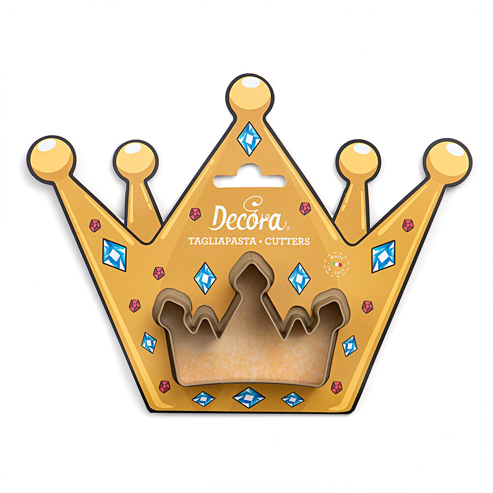 SALE!!! DECORA- Cutters -CROWN - Πλαστικό κουπ πατ Στέμμα / κορώνα