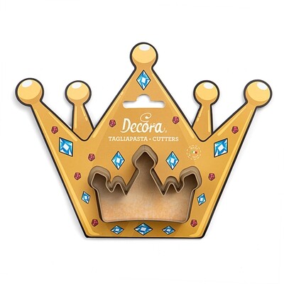 SALE!!! DECORA- Cutters -CROWN - Πλαστικό κουπ πατ Στέμμα / κορώνα
