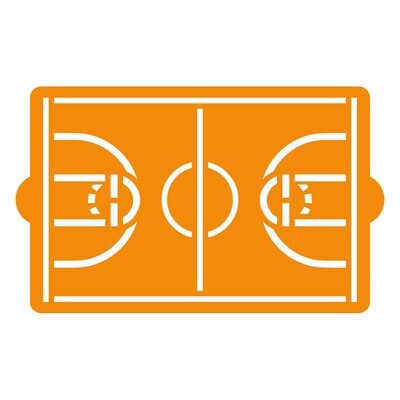 DECORA Stencil -BASKETBALL COURT - Στένσιλ Γύπεδο Μπάσκετ DECORA Stencil -BASKETBALL COURT - Στένσιλ Γύπεδο Μπάσκετ