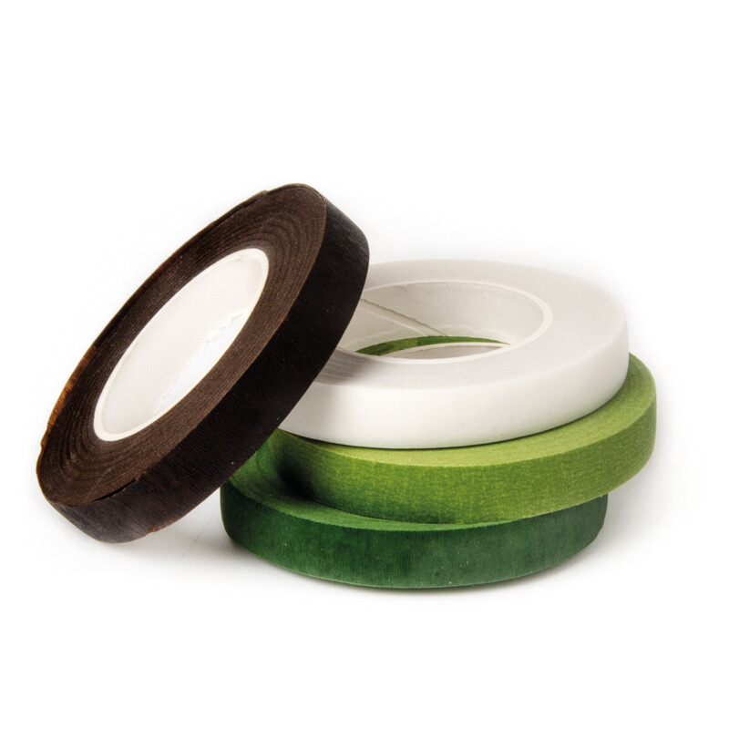 DECORA Floral Tape -Multipack of 4 Χρώματα 12mm - Κολλητική Ταινία Λουλουδιών 4 χρώματα