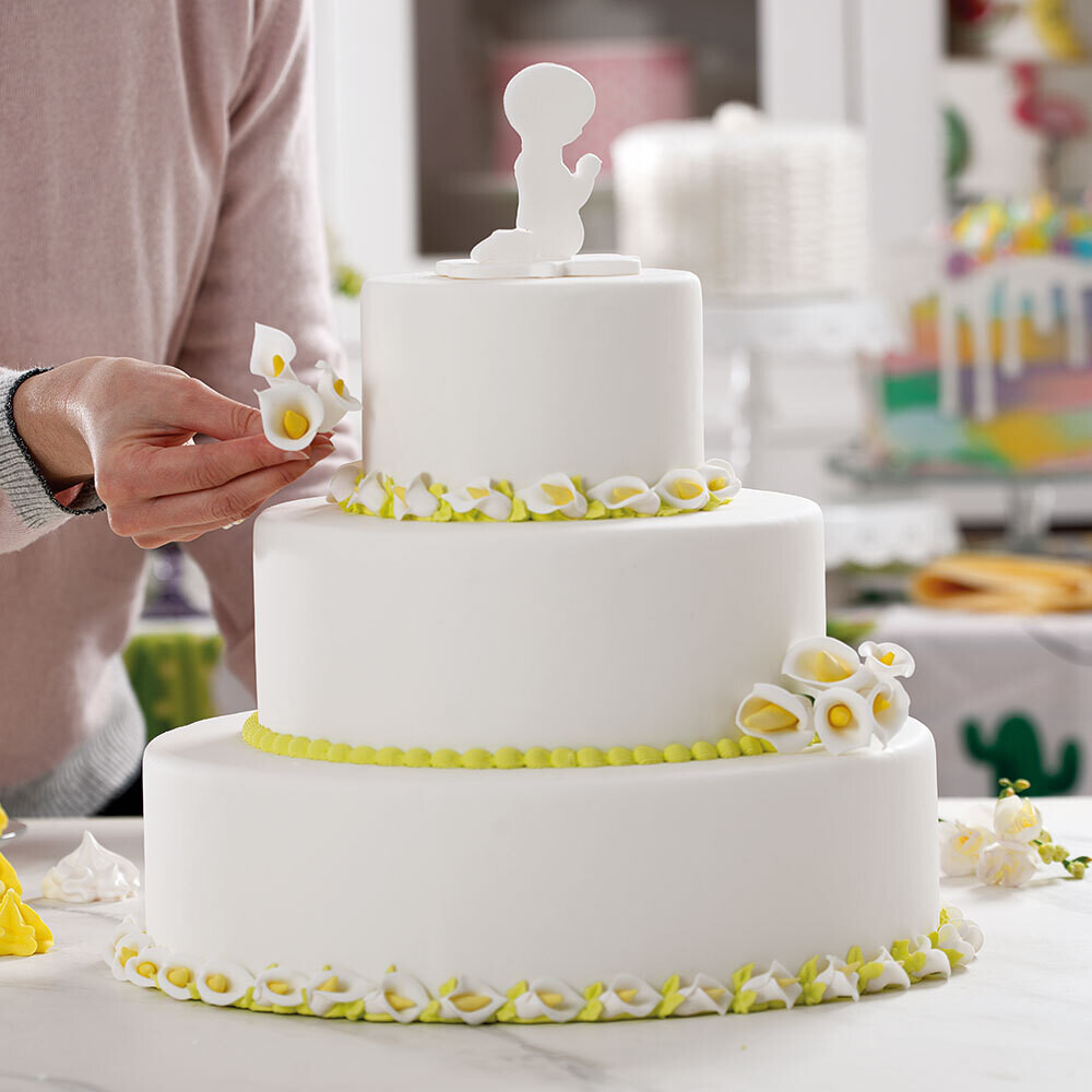 DECORA Cutters -LILY -Σετ 5τεμ πλαστικά κουπ πατ για Κρίνο/Κάλλα