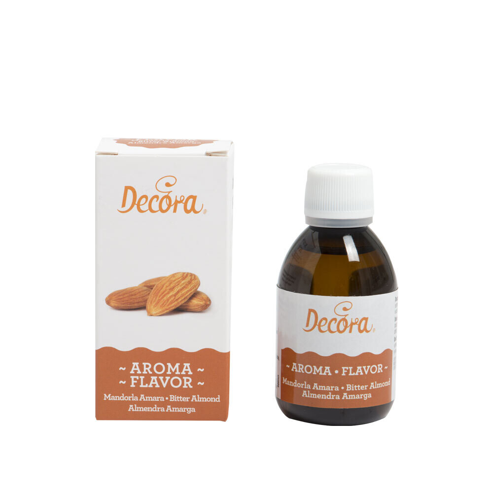 DECORA- Flavouring -BITTER ALMOND 50γρ - Άρωμα ζαχαροπλαστικής Πικραμύγδαλο