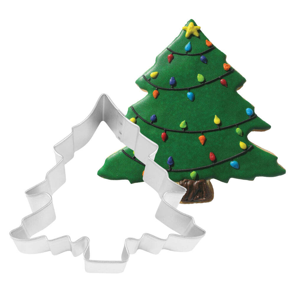 By AH -Cookie Cutter -CHRISTMAS TREE -MEDIUM -Κουπ πατ Χριστουγεννιάτικο Δέντρο ΜΕΣΑΙΟ 9εκ