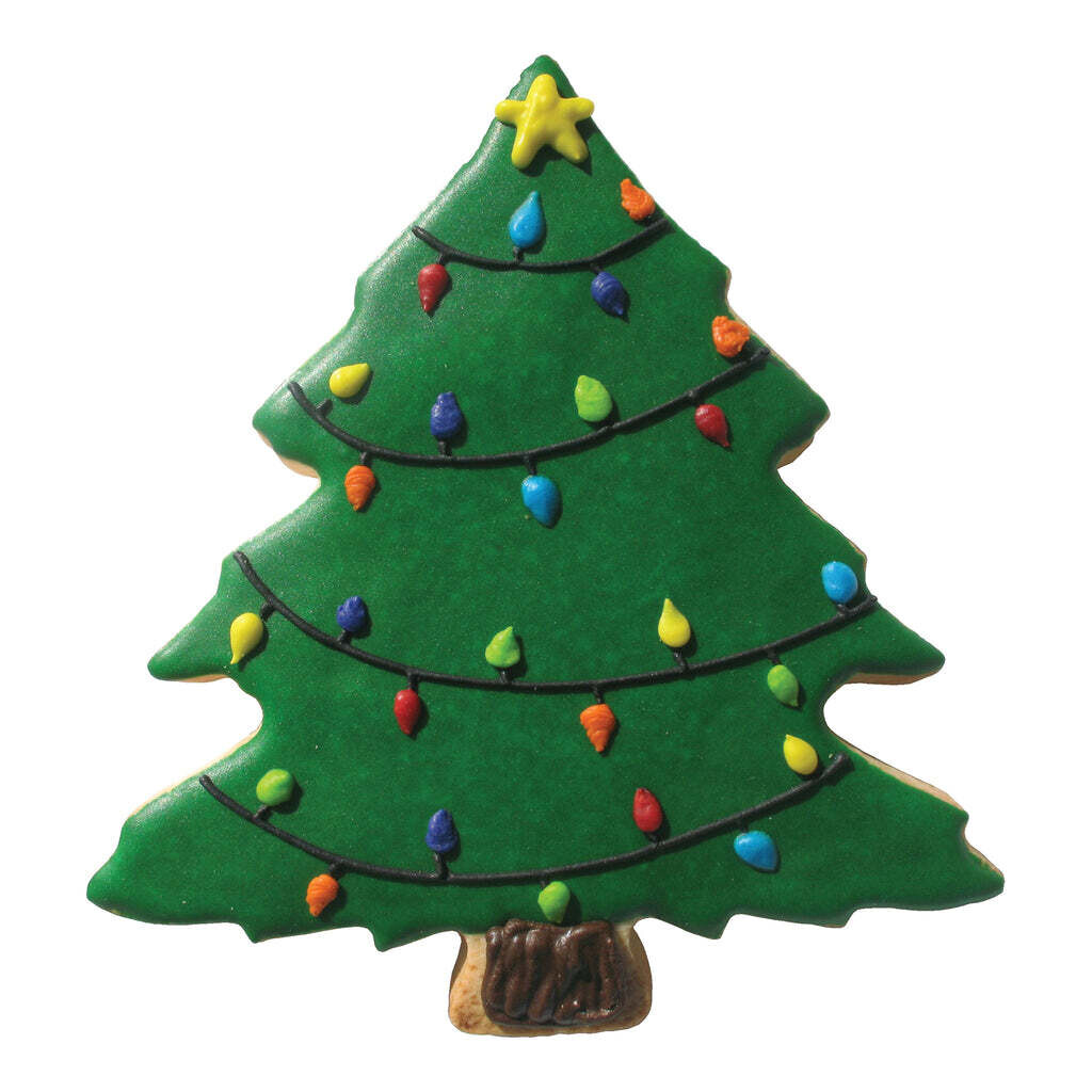 By AH -Cookie Cutter -CHRISTMAS TREE -MEDIUM -Κουπ πατ Χριστουγεννιάτικο Δέντρο ΜΕΣΑΙΟ 9εκ