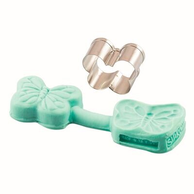 Silikomart -Cutter &amp; Mould -BUTTERFLY -Καλούπι Σιλικόνης &amp; Μεταλλικό Κουπ πάτ Πεταλούδα