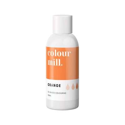 Colour Mill Oil Based Gel Colour - ORANGE 100ml - Χρώμα Σοκολάτας σε Τζελ Πορτοκαλί