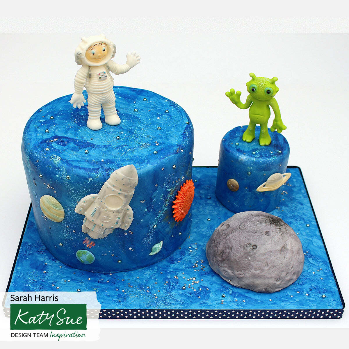 Katy Sue Silicone TEXTURE Mould -MOON SURFACE -Πατάκι Σιλικόνης  Επιφάνεια Σελήνης