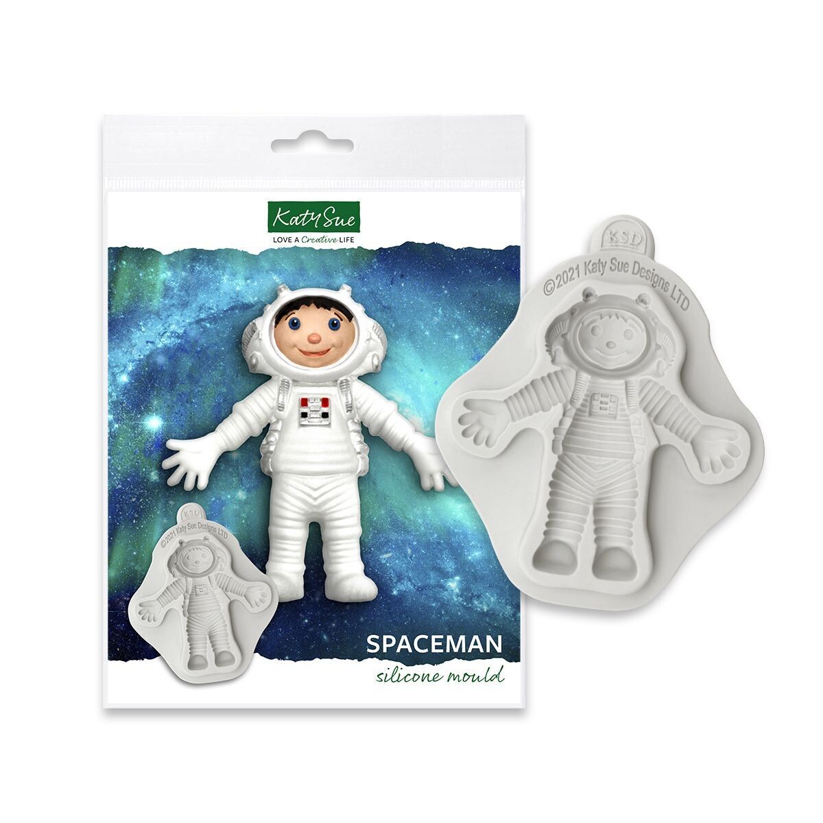Katy Sue Silicone Mould -SPACEMAN -Καλούπι Σιλικόνης Αστροναύτης