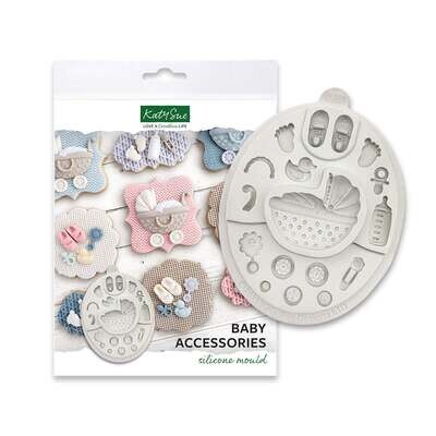 Katy Sue Silicone Mould -BABY ACCESSORIES -Καλούπι Σιλικόνης Αξεσουάρ Μωρού