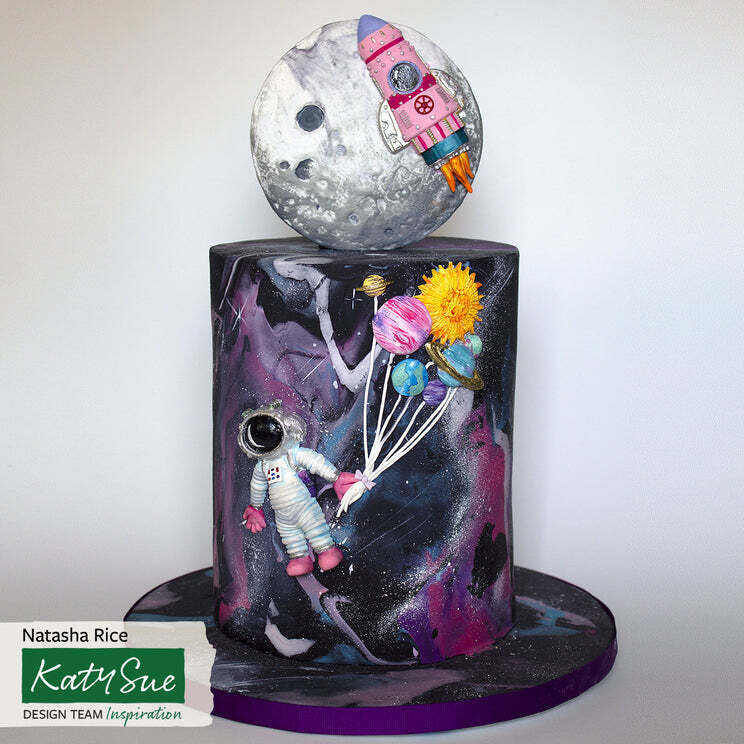 Katy Sue Silicone Mould -SPACEMAN -Καλούπι Σιλικόνης Αστροναύτης
