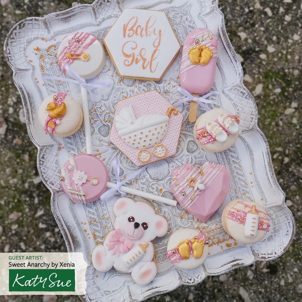 Katy Sue Silicone Mould -BABY ACCESSORIES -Καλούπι Σιλικόνης Αξεσουάρ Μωρού