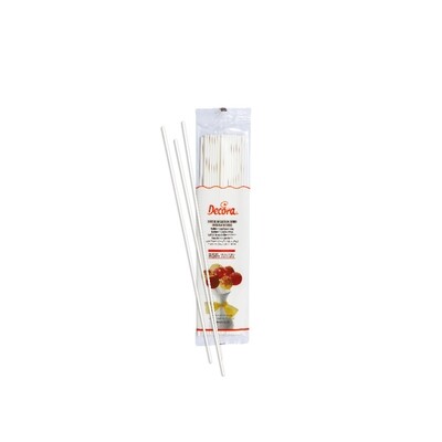DECORA Paper Cake Pop Sticks -25 τεμ. - Χάρτινα Στικάκια για Κέικ Ποπς 15εκ ∞∞∞
