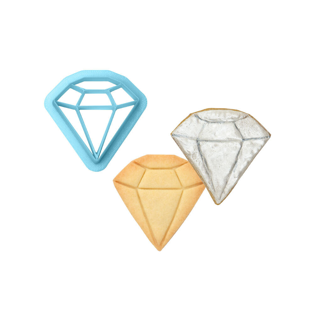 DECORA Cutters -DIAMOND - Πλαστικό κουπ πατ Διαμάντι