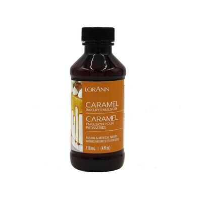 Lorann Bakery Emulsion -CARAMEL -Γαλάκτωμα Ζαχαροπλαστικής Καραμέλα 118ml