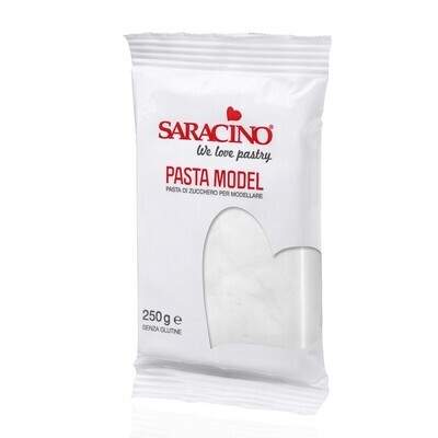 Saracino Modelling Paste 250g -WHITE -Πάστα Μοντελισμού -Λευκή 250γρ