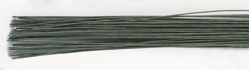 Culpitt Floral Wire -26 gauge -Σύρμα Λουλουδιών -Σκούρο Πράσινο 50 τεμ